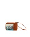 Ynot - Women's wallet with front pocket and printed faux