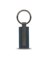 Porsche Design - Schlüsselanhänger aus Metall und Leder Metal
