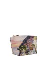 Ynot - Women's Beauty Case with Print and Zipper, Size XS, in