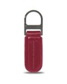 Porsche Design - Leather Keychain with Oval Metal Hook