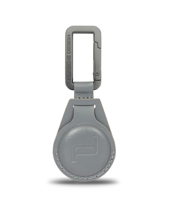 Porsche Design - Leather AirTag Keychain with AirTag Clip