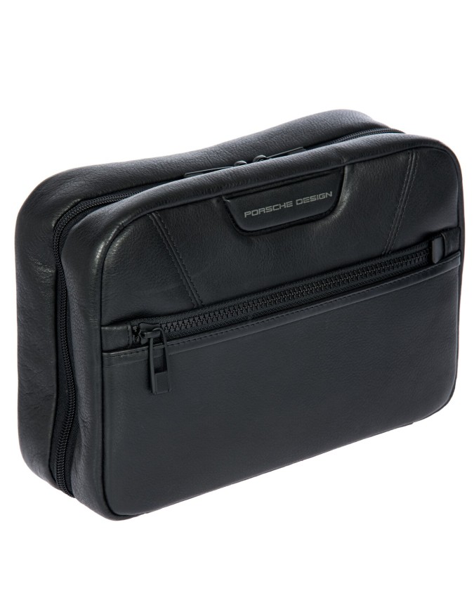 Porsche Design - Herren-Kosmetiktasche aus Leder Roadster