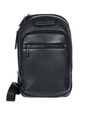  Porsche Design - Borsa a Tracolla Uomo Sling in Pelle Roadster