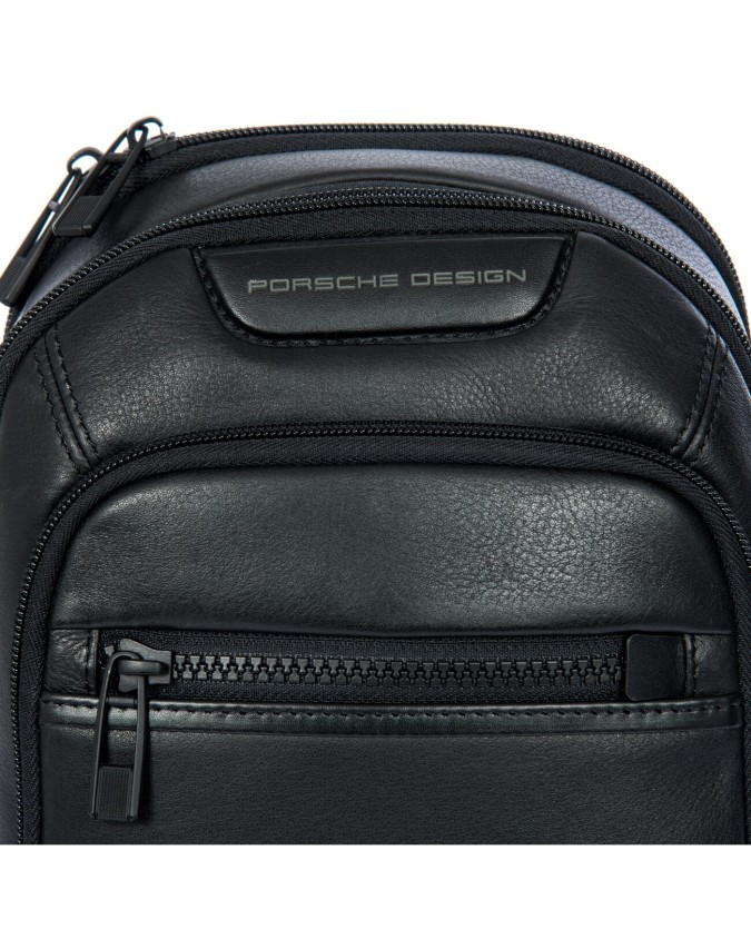 Porsche Design - Herren-Umhängetasche Sling aus Leder Roadster