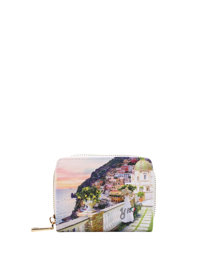 Ynot – Damenbrieftasche aus Kunstleder mit Münzfach, Größe S