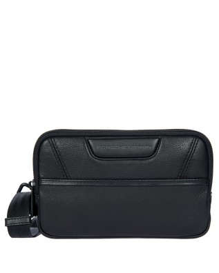 Porsche Design - Reise-Clutch aus Leder „Roadster Leather EVO“