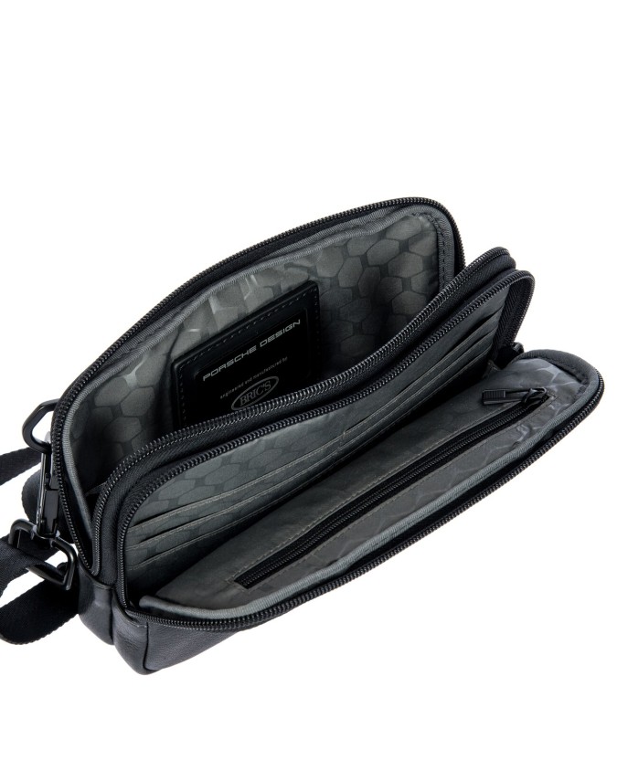  Porsche Design - Pochette da Viaggio in Pelle Roadster Leather
