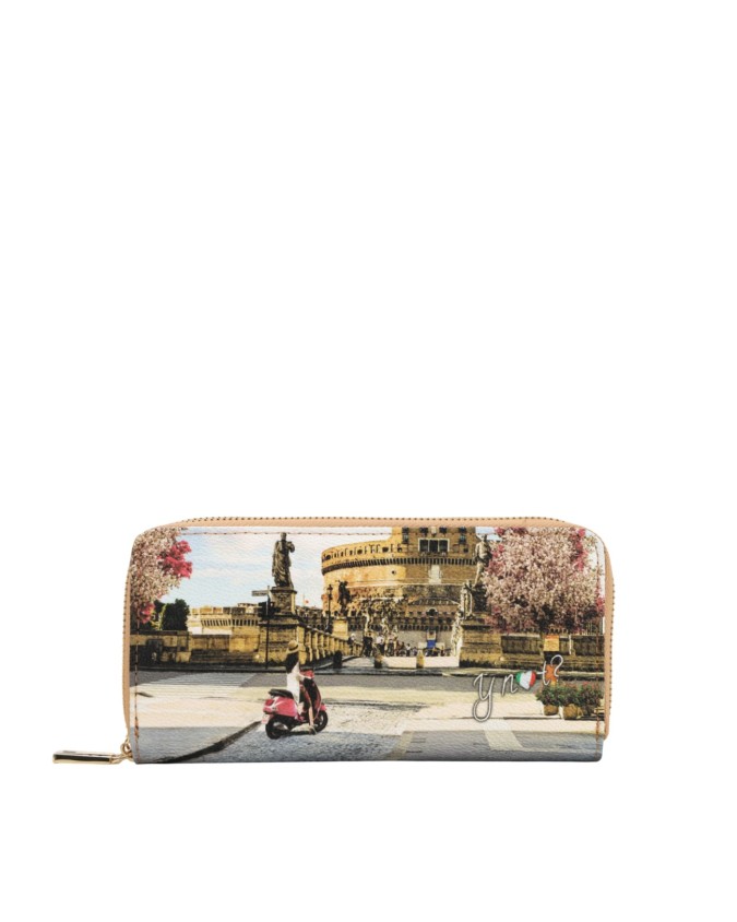 Ynot – Damenbrieftasche aus Kunstleder mit zwei Fächern und