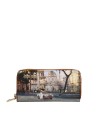 Ynot - Women's faux leather wallet with two compartments and a