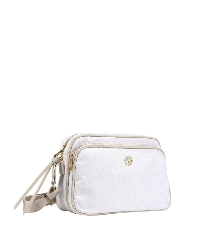 Ynot - Borsa a tracolla camera bag media in tessuto logato Cloud