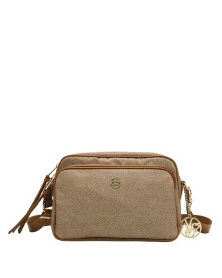  Ynot - Borsa a tracolla camera bag media in tessuto logato 2