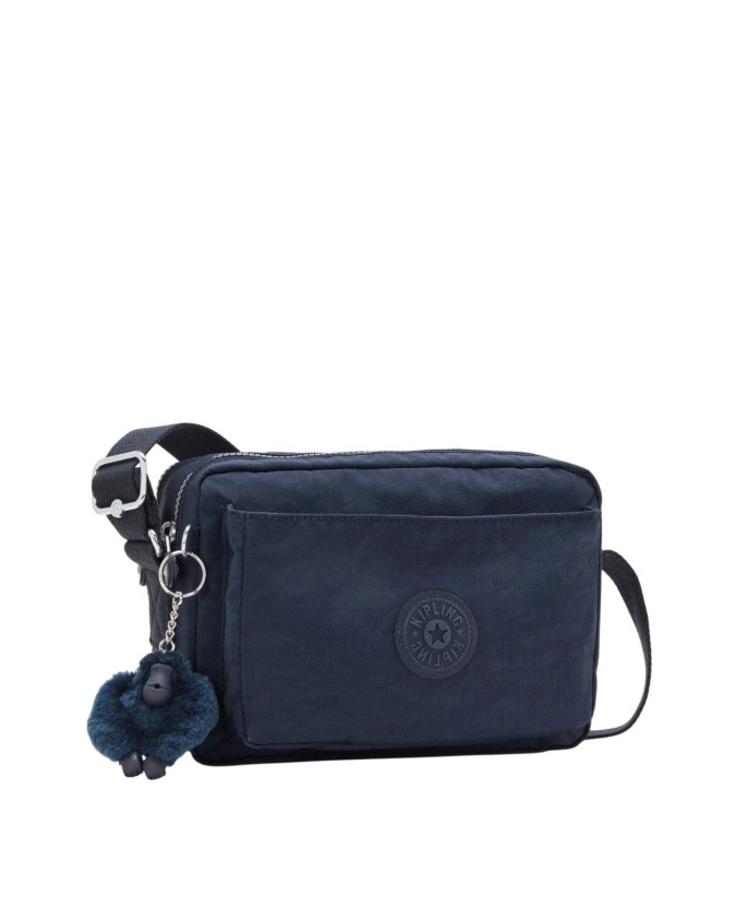 Kipling - Borsa a Tracolla a Doppio Scomparto in Tessuto