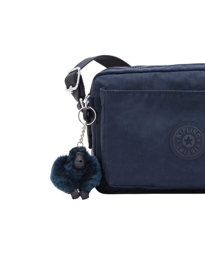  Kipling - Borsa a Tracolla a Doppio Scomparto in Tessuto