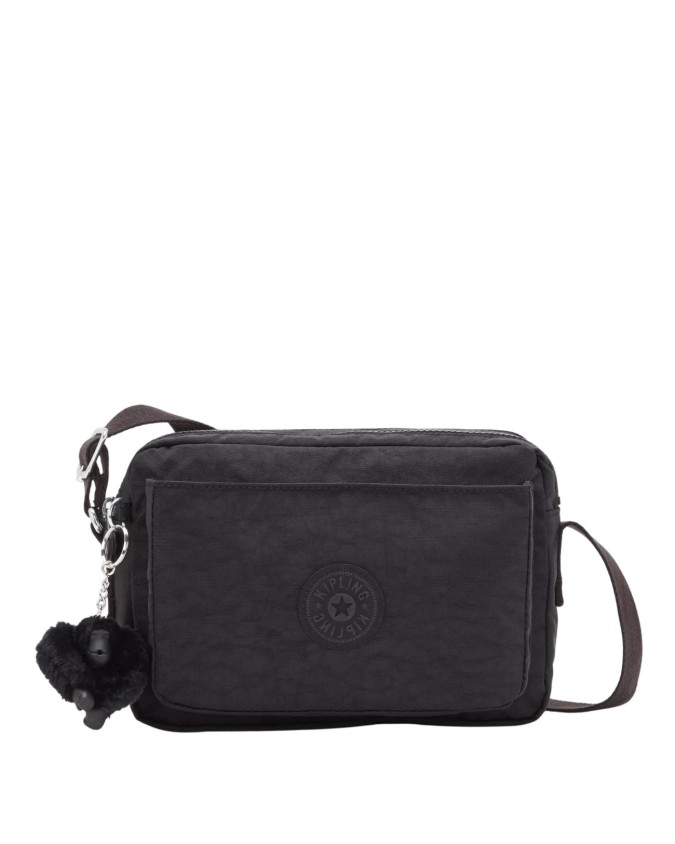  Kipling - Borsa a Tracolla a Doppio Scomparto in Tessuto
