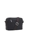  Kipling - Borsa a Tracolla a Doppio Scomparto in Tessuto