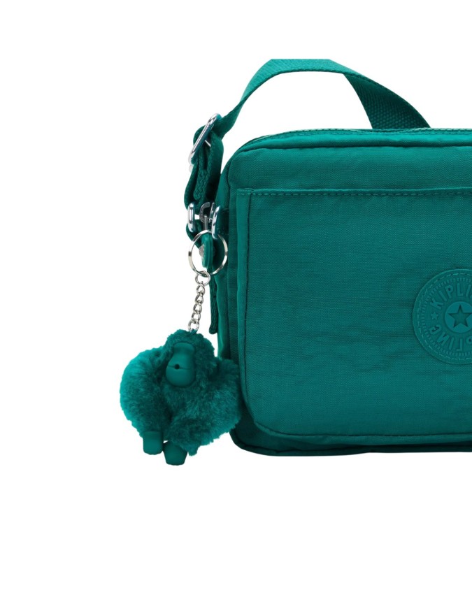  Kipling - Borsa a Tracolla a Doppio Scomparto in Tessuto