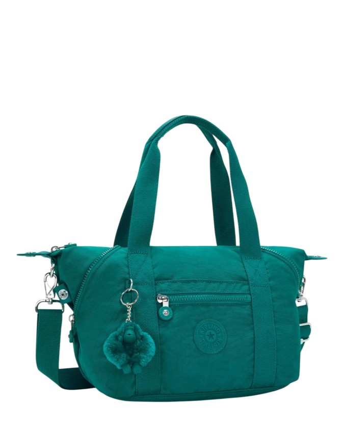 Kipling – Kleine Handtasche mit Schulterriemen aus recyceltem