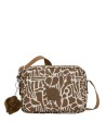 Kipling – Borsa a tracolla in poliestere con portachiavi a