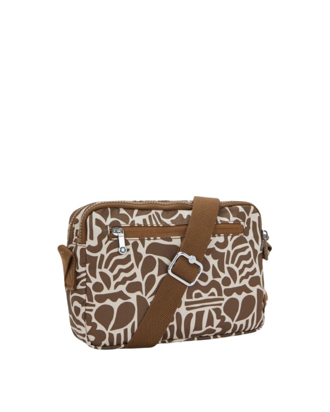 Kipling – Polyester shoulder bag with Abanu M monkey keychain