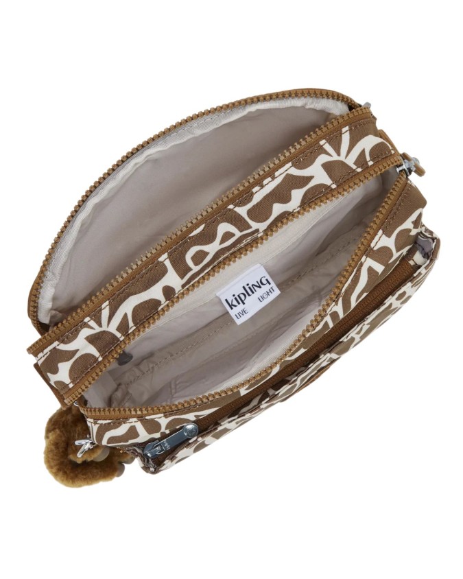 Kipling – Borsa a tracolla in poliestere con portachiavi a