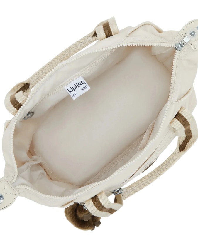  Kipling – Borsa a Mano Media con Tracolla in Tessuto Riciclato