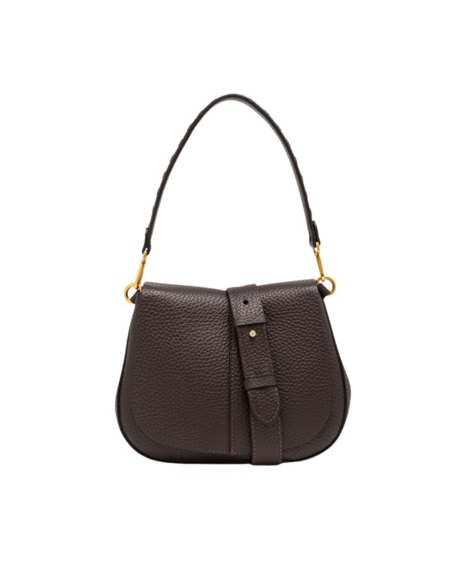  Gianni Chiarini - Borsa a spalla in pelle grana maxi con