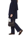  Gianni Chiarini - Borsa a spalla in pelle grana maxi con
