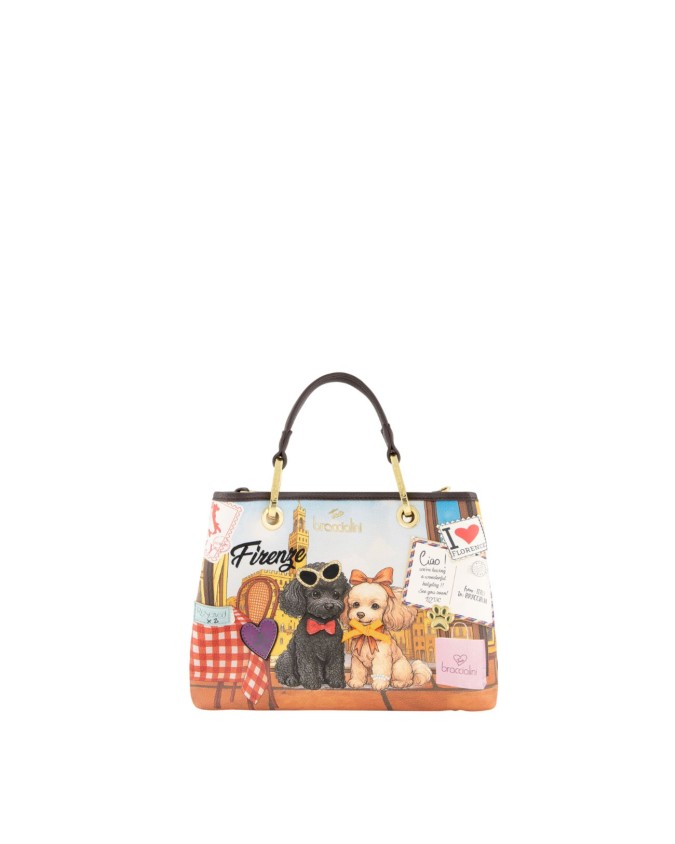  Braccialini - Borsa a mano in ecopelle Tg. 