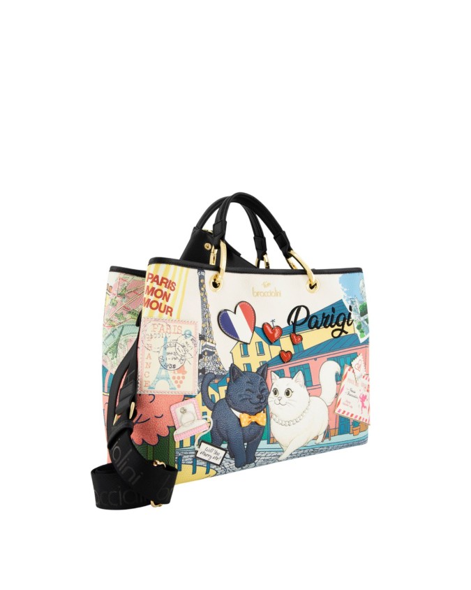  Braccialini - Borsa a mano in ecopelle Tg. 