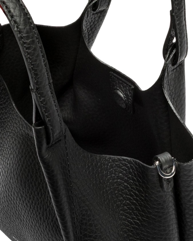 Gianni Chiarini - Large leather handbag with a shoulder strap