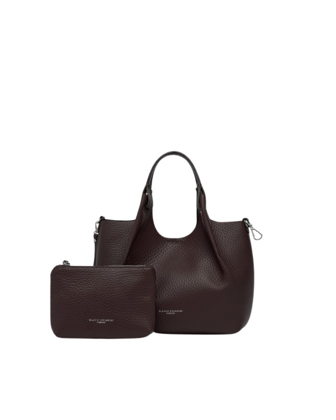 Gianni Chiarini - Borsa a mano in pelle grande con tracolla Dua