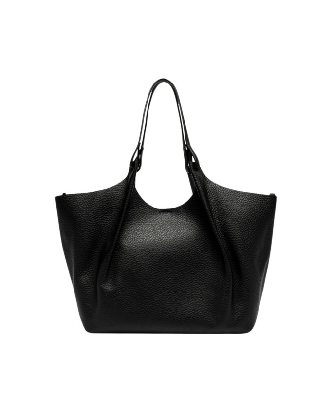 Gianni Chiarini - Maxi-grain leather shoulder bag, size L, with