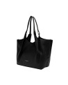 Gianni Chiarini - Maxi-grain leather shoulder bag, size L, with