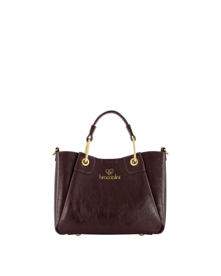 Braccialini - Amy Small Handbag with a glossy faux...