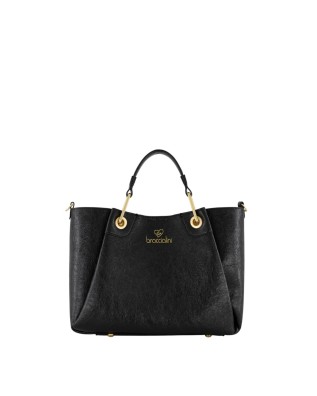 Braccialini - Amy Size M Handbag with a Shiny Faux...