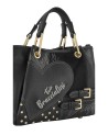  Braccialini - Borsa a mano con tracolla in ecopelle Tg.S Amy