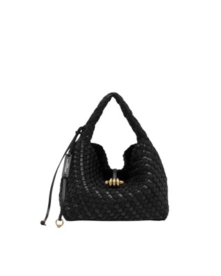 Gianni Chiarini - Aurelie Woven Leather Handbag with...