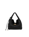 Gianni Chiarini - Aurelie Woven Leather Handbag with Shoulder Strap