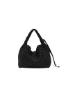 Gianni Chiarini - Aurelie Woven Leather Handbag with Shoulder Strap
