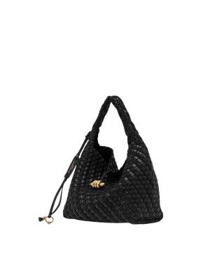 Gianni Chiarini - Aurelie Woven Leather Handbag with... 2