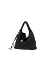 Gianni Chiarini - Aurelie Woven Leather Handbag with Shoulder Strap