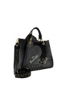  Braccialini - Borsa a mano con tracolla in ecopelle Tg. 