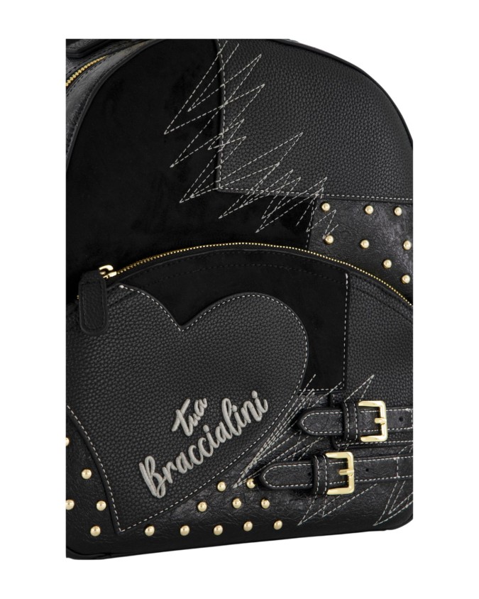  Braccialini - Zainetto donna in ecopelle Amy Patchwork