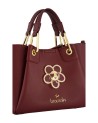 Braccialini - Borsa a mano Tg. S in ecopelle con charm gioiello