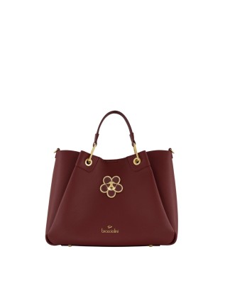 Braccialini - Handtasche, Größe L, aus Kunstleder mit...