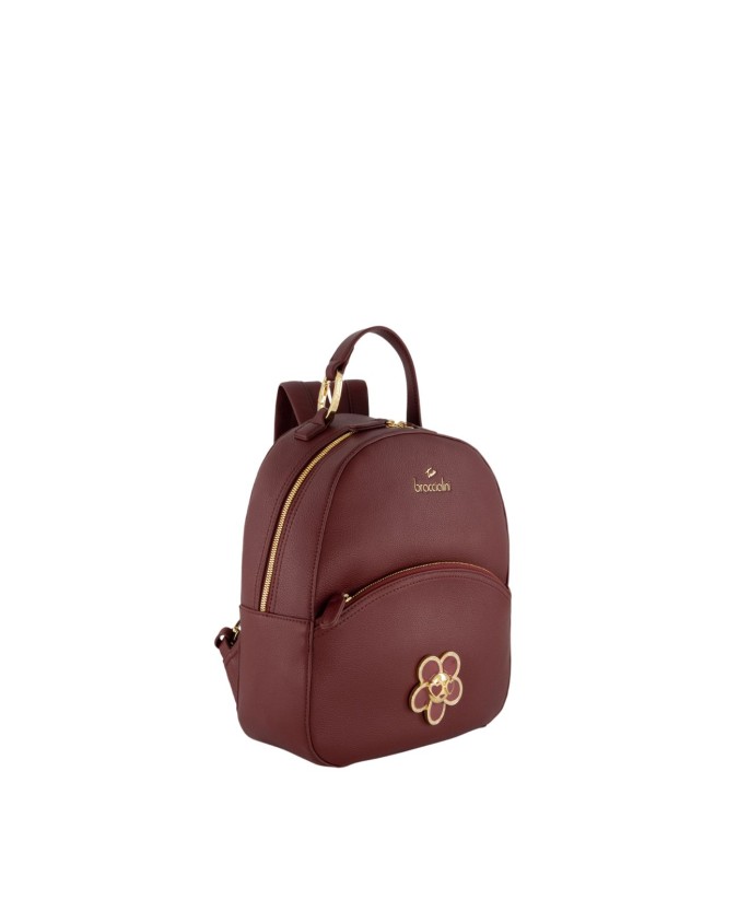  Braccialini - Zainetto donna in ecopelle con charm frontale