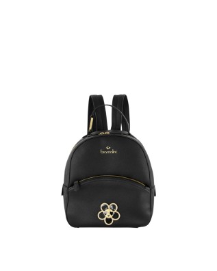 Braccialini - Women's faux leather backpack with front...