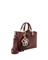 Braccialini - Handtasche Größe M aus Kunstleder mit Schlüsselanhänger und Beth-Band