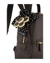  Braccialini - Zaino donna in ecopelle con portachiavi e