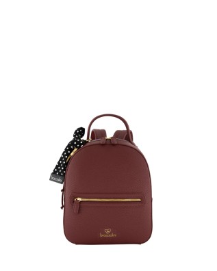  Braccialini - Zaino donna in ecopelle con portachiavi e